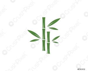 Bamboo logo vector 2761912